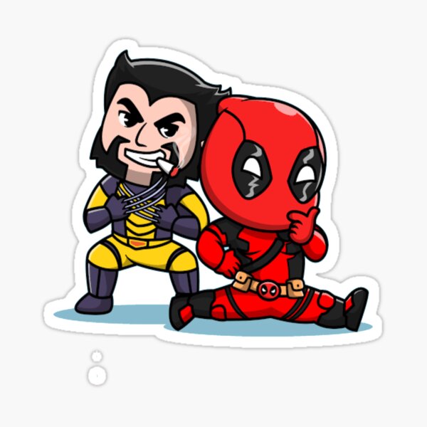 Item preview, Poolverine sticker  designed and sold by dex1one.