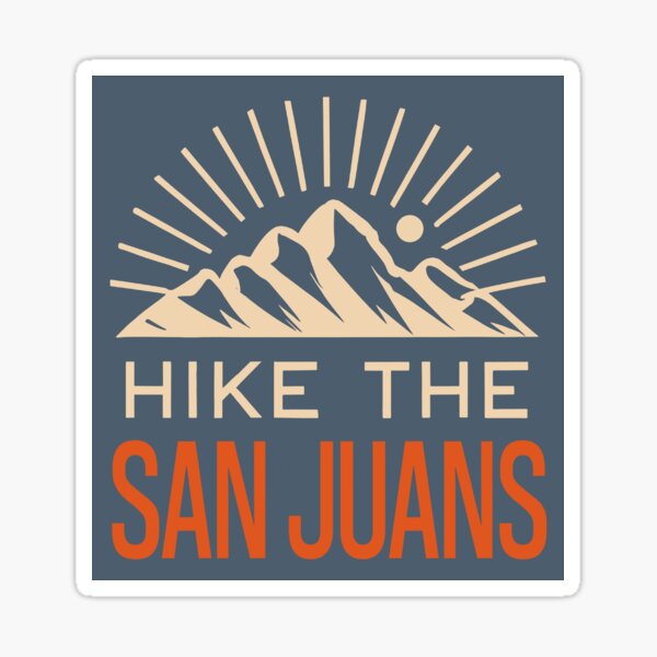 Aperçu de l'œuvre Randonnée dans les montagnes de San Juan Sunburst créée et vendue par Esskay Designs.