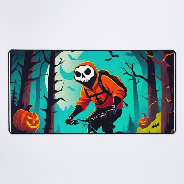 Item preview, Haunted Forest MTB Ride with Spooky Creatures designed and sold by GrizzlyCollective.