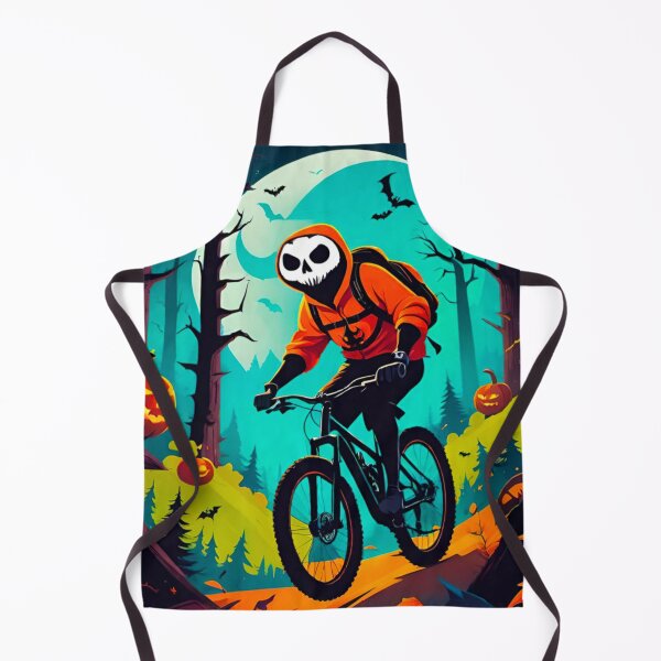 Item preview, Haunted Forest MTB Ride with Spooky Creatures designed and sold by GrizzlyCollective.