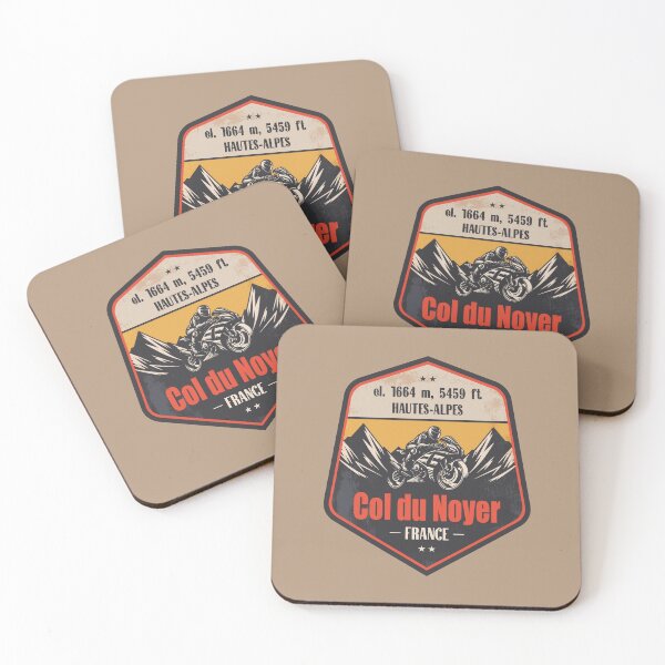 Item preview, Col du Noyer France Motorcycling Mountain Design designed and sold by CynthiaGraphics.