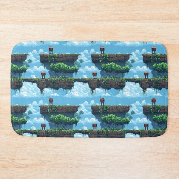 Item preview, Pixel Art Retro Robot Adventure Scene designed and sold by Retro-District.