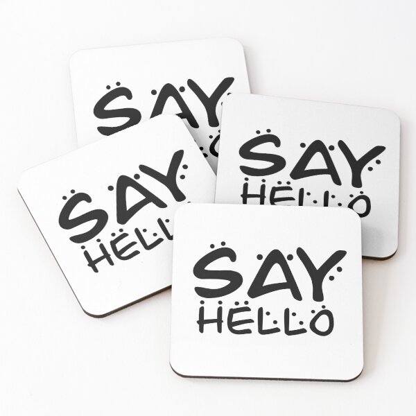 Item preview, SAY HELLO WITH SMILE. designed and sold by TAWANp.