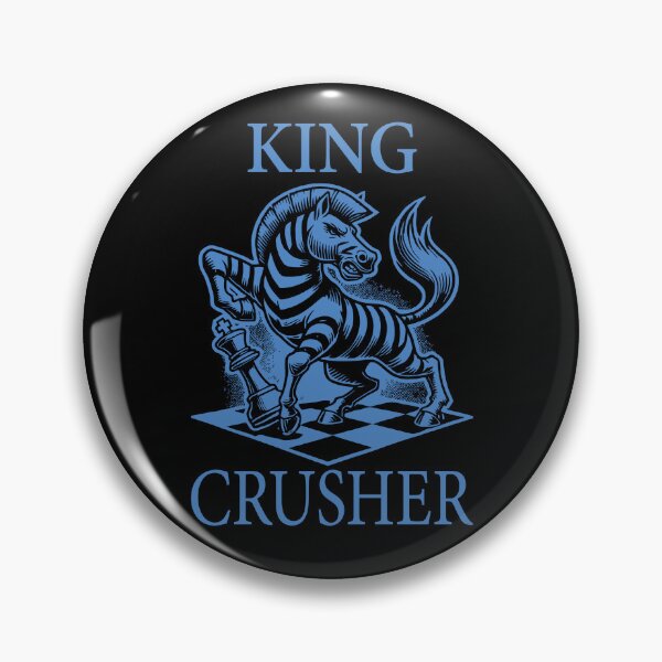Item preview, King Crusher Chess Dodger Blue designed and sold by Soulemotion.