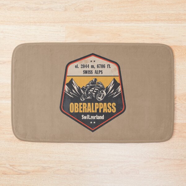 Item preview, Oberalp Pass Switzerland Motorcycling Mountain Design designed and sold by CynthiaGraphics.