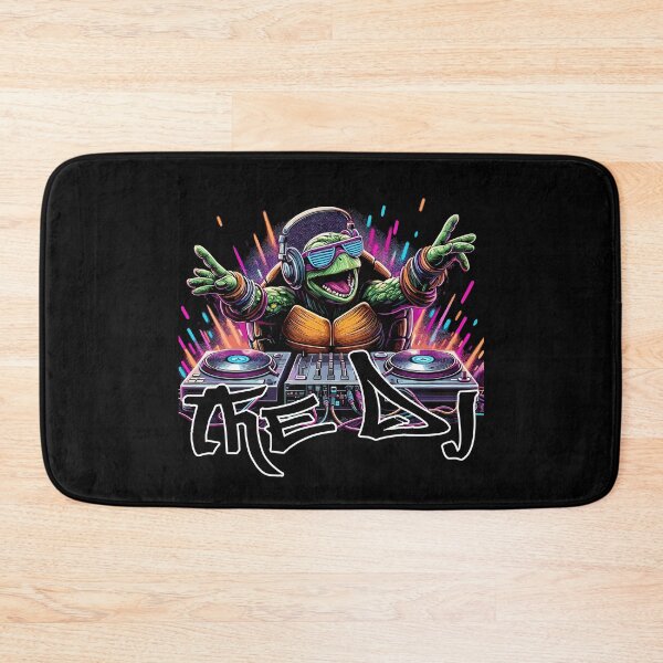 Item preview, Turtle The DJ Music Gift designed and sold by Pineapple-Tree.