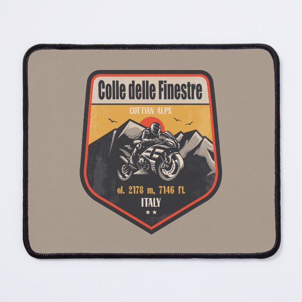 Item preview, Colle delle Finestre Italy Motorcycling Mountain Design designed and sold by CynthiaGraphics.