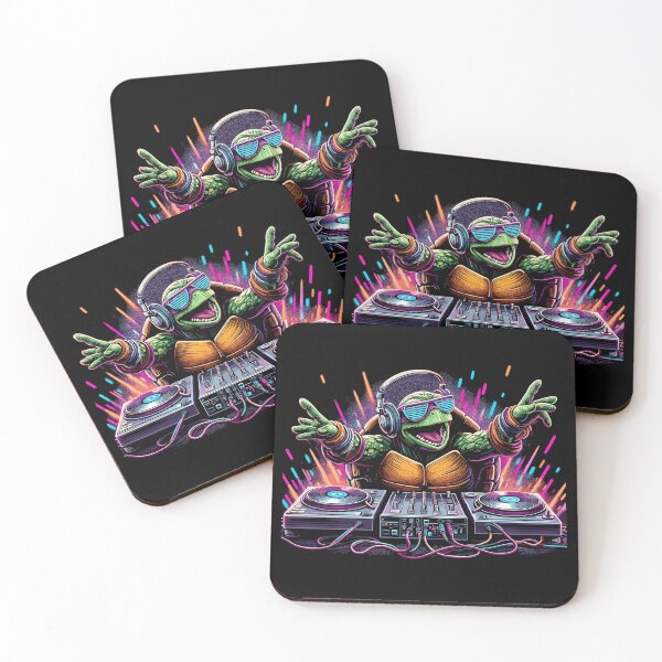 Item preview, Turtle The DJ Music Gift designed and sold by Pineapple-Tree.