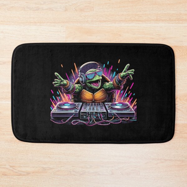 Item preview, Turtle The DJ Music Gift designed and sold by Pineapple-Tree.