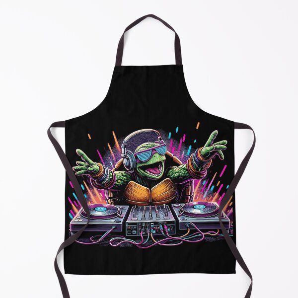 Item preview, Turtle The DJ Music Gift designed and sold by Pineapple-Tree.