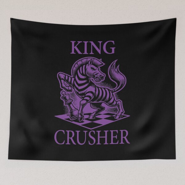 Item preview, King Crusher Chess Dark Violet designed and sold by Soulemotion.