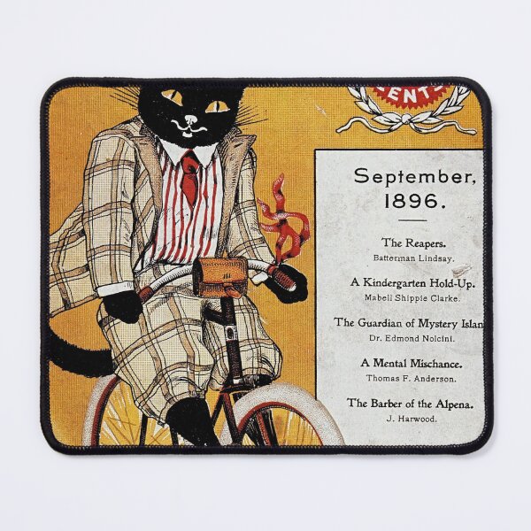 Item preview, Vintage retro advert featuring a black cat designed and sold by colliophoto.