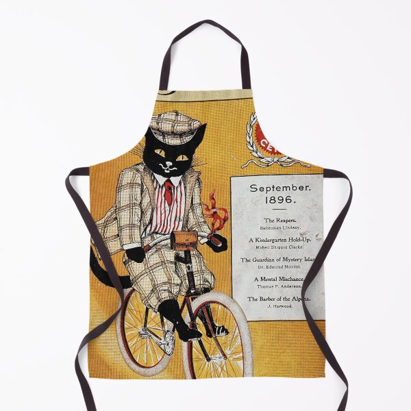 Item preview, Vintage retro advert featuring a black cat designed and sold by colliophoto.