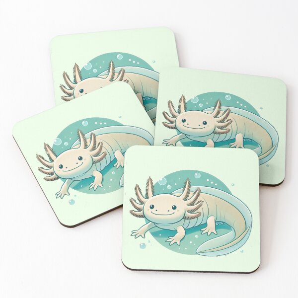 Item preview, Green Axolotl designed and sold by BioscorDesigns.