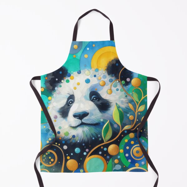 Item preview, Sweet cute Panda Bear  designed and sold by FOLK ART FUSION by heidiannemorris.