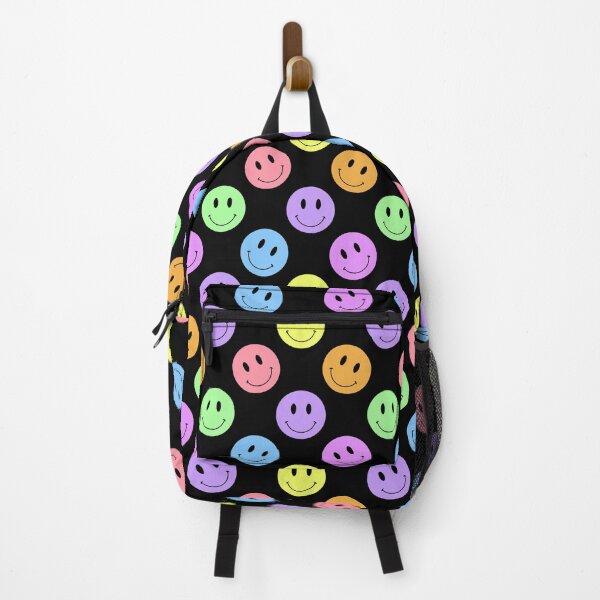 Item preview, Purple Lilac Retro Cartoon Smiley Pattern designed and sold by humminghaven.