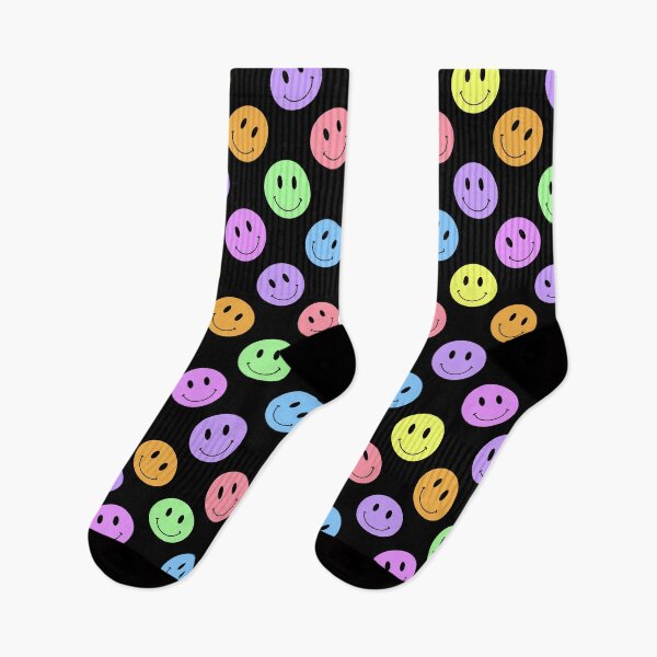 Item preview, Purple Lilac Retro Cartoon Smiley Pattern designed and sold by humminghaven.