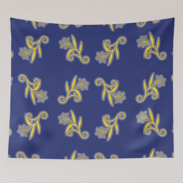 Item preview, Circles of Golden Lilies designed and sold by Elinda96.