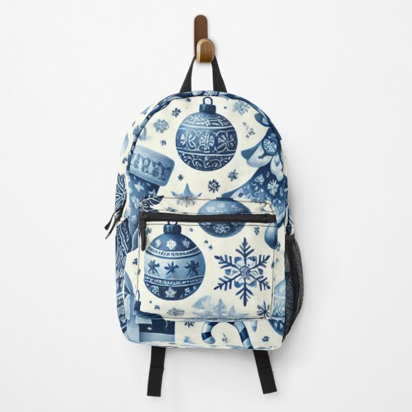 Item preview, Blue and White Christmas theme designed and sold by TeslaSt0re.