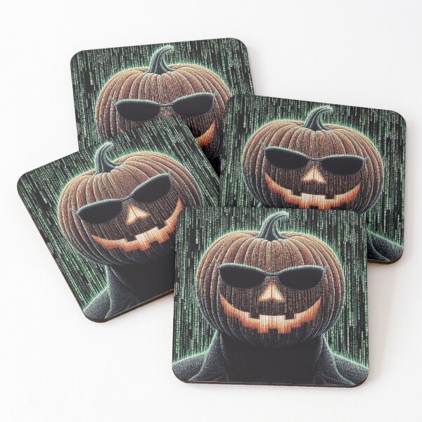 Item preview, Happy Halloween Matrix Pumpkin designed and sold by Simplybe1.