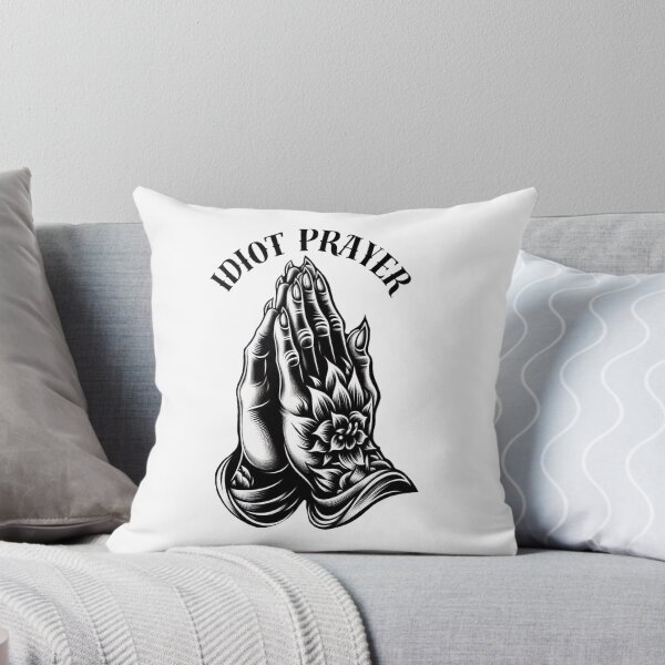 Item preview, Idiot prayer tattoo designed and sold by Rlyehinmate.