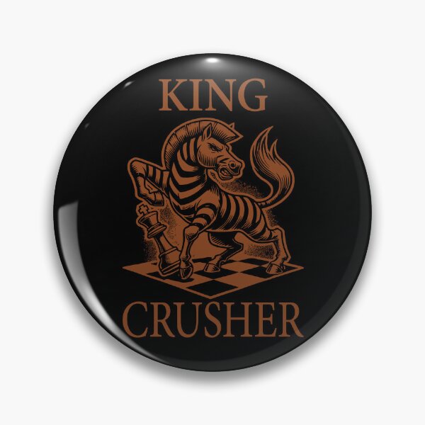 Item preview, King Crusher Chess Saddle Brown designed and sold by Soulemotion.