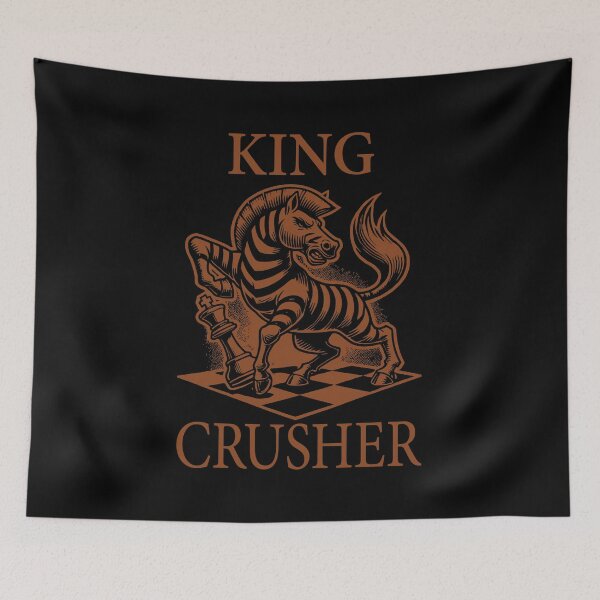 Item preview, King Crusher Chess Saddle Brown designed and sold by Soulemotion.
