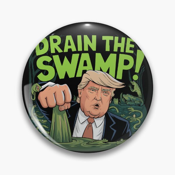 Item preview, Trump: Drain the Swamp! v1 designed and sold by RedPilled Apparel.