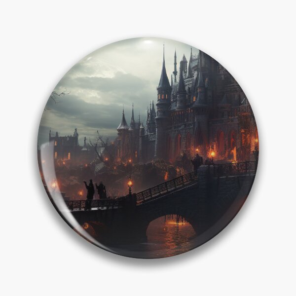 Item preview, Halloween - The Dark City designed and sold by KootenayDesigns.