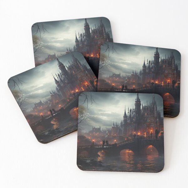 Item preview, Halloween - The Dark City designed and sold by KootenayDesigns.