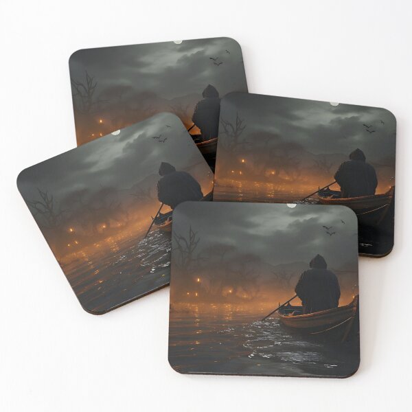 Item preview, Halloween - The Ferryman designed and sold by KootenayDesigns.