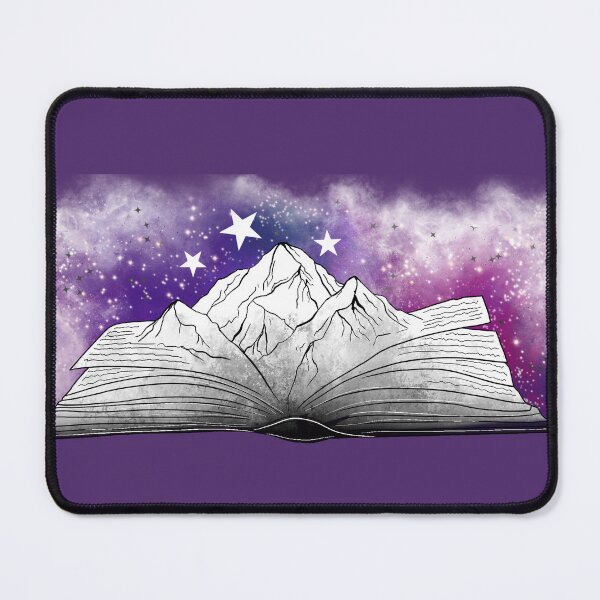 Item preview, Velaris Mountain ACOTAR design, Rhysand tattoo, acotar book design designed and sold by CEB1700.