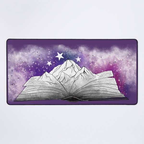 Item preview, Velaris Mountain ACOTAR design, Rhysand tattoo, acotar book design designed and sold by CEB1700.