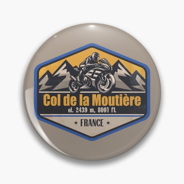 Item preview, Col de la Moutière France Motorcycling Mountain Design designed and sold by CynthiaGraphics.