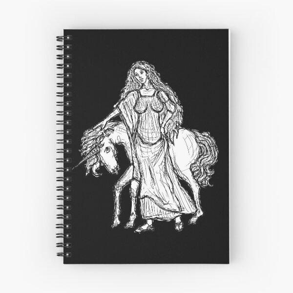 Item preview, Medieval Creature Meme - The Maiden and the Unicorn designed and sold by VintageManiac.
