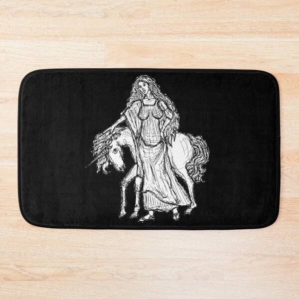 Item preview, Medieval Creature Meme - The Maiden and the Unicorn designed and sold by VintageManiac.