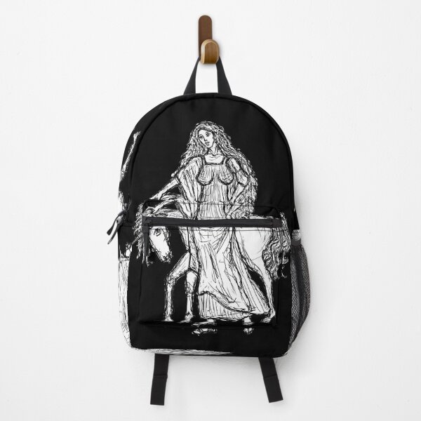 Item preview, Medieval Creature Meme - The Maiden and the Unicorn designed and sold by VintageManiac.
