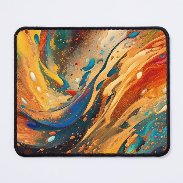 Item preview, Wave inspired Abstract Modern Art Pattern designed and sold by Warriorgal.