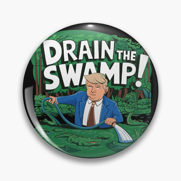 Item preview, Trump: Drain the Swamp! v2 designed and sold by RedPilled Apparel.