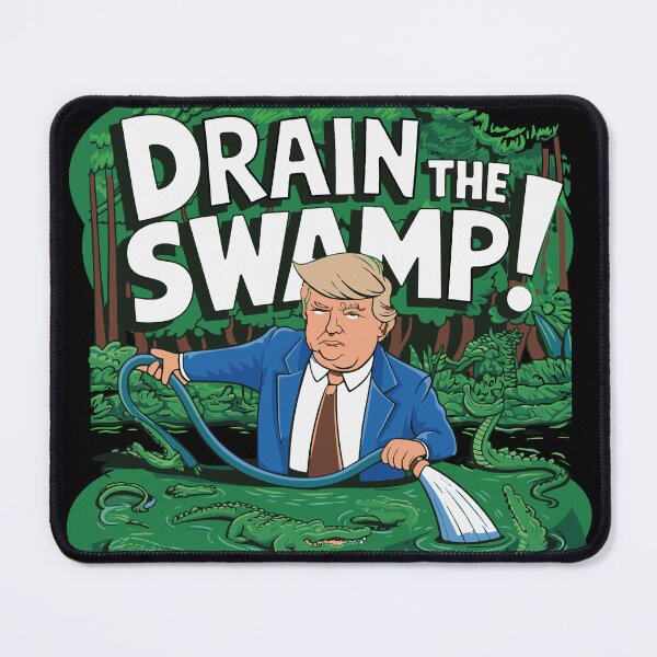 Item preview, Trump: Drain the Swamp! v2 designed and sold by RedPilled Apparel.