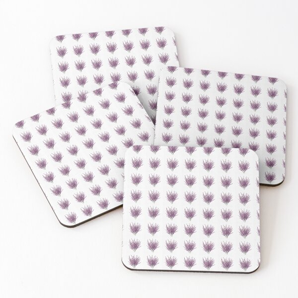 Item preview, Purple heather bouquet pattern designed and sold by 2Blue-Dots.