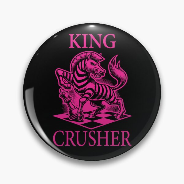Item preview, King Crusher Chess Deep Pink designed and sold by Soulemotion.