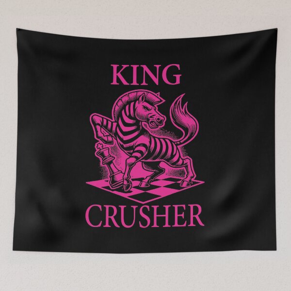Item preview, King Crusher Chess Deep Pink designed and sold by Soulemotion.