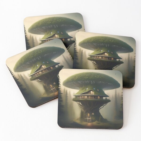 Item preview, The Enchanted Mushroom Shelter designed and sold by Pandanime.