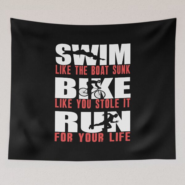 Item preview, Triathlon - Swim,Bike,Run Triathlete designed and sold by SmartStyle.