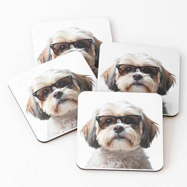 Item preview, Funny cool Havanese dog wearing sunglasses designed and sold by LazyOwlStore.