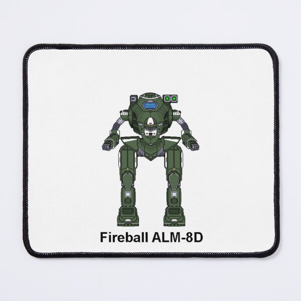 Item preview, Fireball ALM-8D - Inner Sphere BattleMech designed and sold by DagleysDesigns.