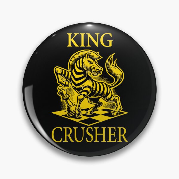 Item preview, King Crusher Chess Gold designed and sold by Soulemotion.