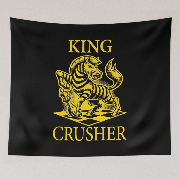 Item preview, King Crusher Chess Gold designed and sold by Soulemotion.