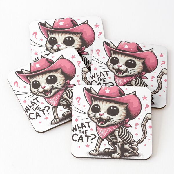 Item preview, Cowboy Skeleton Cat designed and sold by clintang.